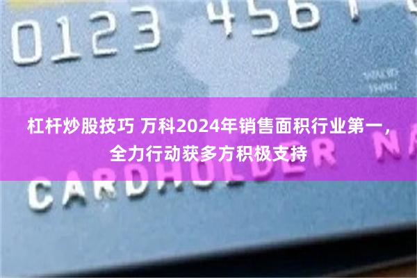 杠杆炒股技巧 万科2024年销售面积行业第一，全力行动获多方积极支持