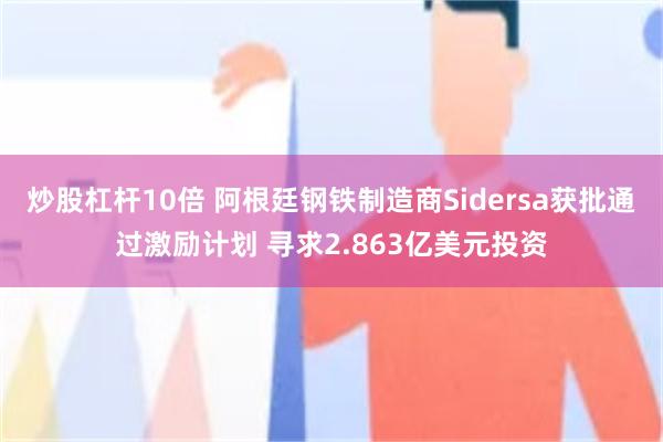炒股杠杆10倍 阿根廷钢铁制造商Sidersa获批通过激励计划 寻求2.863亿美元投资